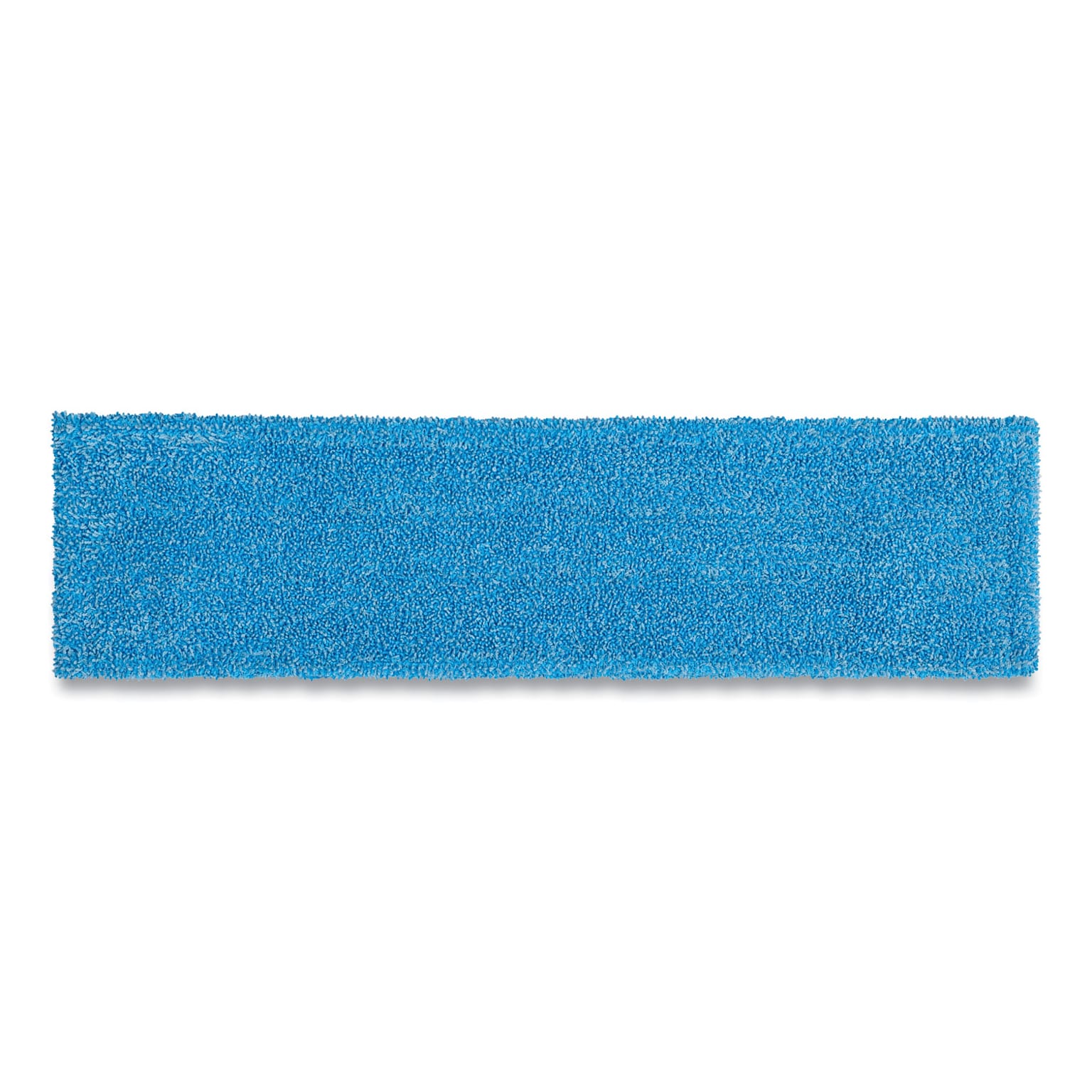 Rubbermaid Adaptable Flat Mop Pad, Microfiber, 19.5 x 5.5, Blue (RCP2132427)