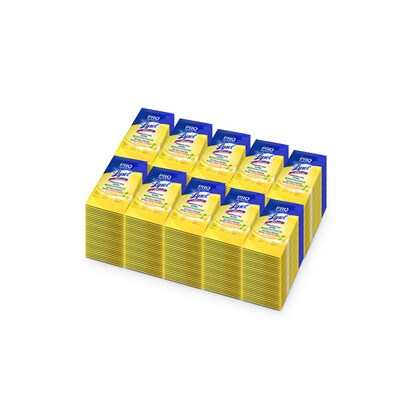 Lysol Pro Individually-Wrapped Disinfecting Wipes, Lemon & Lime Blossom Scent, 300 Wipes/Pack (19200