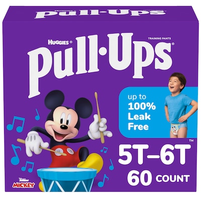 Pull-Ups Potty Training Pants, Girls 2T-3T, 94/Carton (54855)