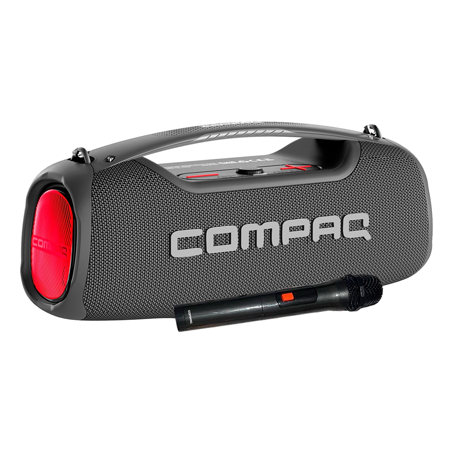 Compaq 100W Bluetooth Speaker with Microphone, Grey (CMQ100W)