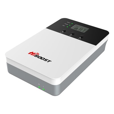 HiBoost 10K Plus Cell Phone Signal Booster, White (F15GI5SBTW)