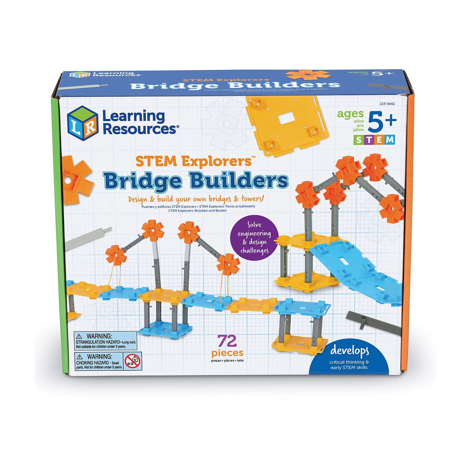 Learning Resources STEM Explorers Bridge Builders Set (LER9461)