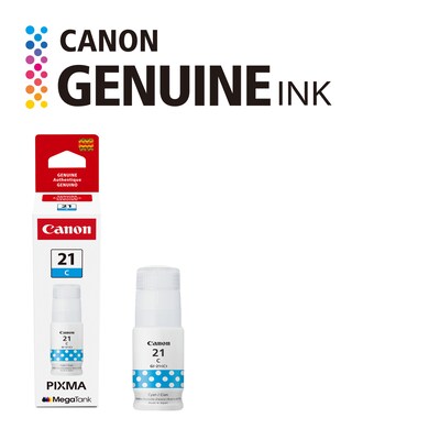 Canon GI-21 Cyan Standard Yield Ink Bottle (CNM4537C001)
