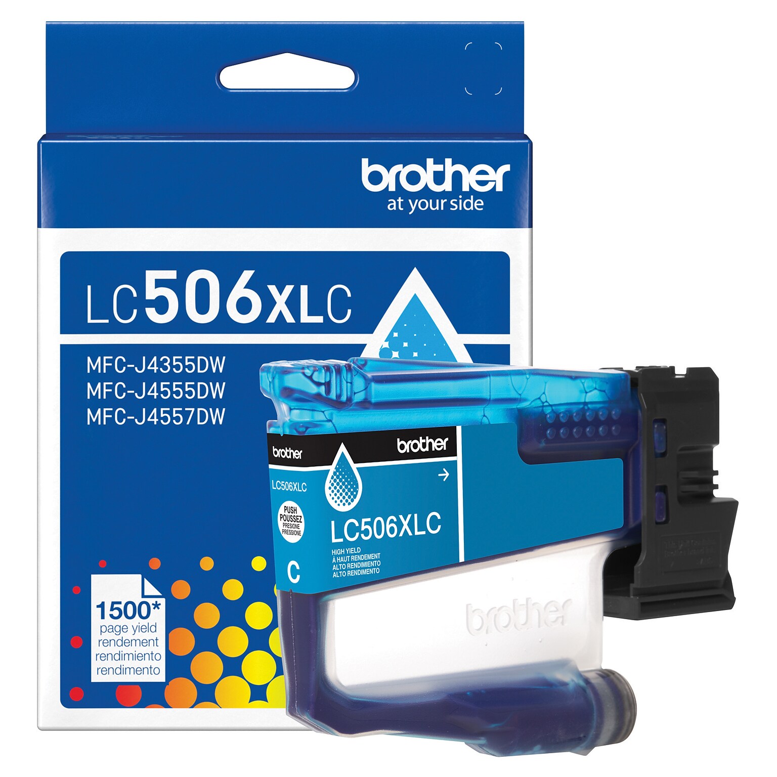 Brother LC506XL Cyan High Yield Ink Cartridge (LC506XLCS)