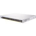 Cisco Business 350 Series 52-Port Gigabit Ethernet Managed Switch, Silver (CBS350-48FP-4X-NA)