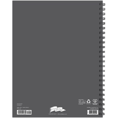 2026 Willow Creek 8.5 x 11 Weekly & Monthly Planner, Paperboard Cover, Charcoal (57605)