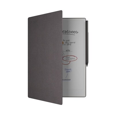 reMarkable Paper Pro 11.8 Tablet, WiFi, Linux, with Marker Plus & Mosaic Weave Basalt Bookfolio, Gray (RM83C-1001NW)