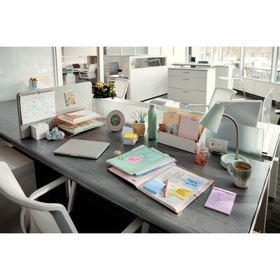 Post-it Sticky Notes, 3" x 3", Canary Collection, 100 Sheets/Pad (654-2700-YW)