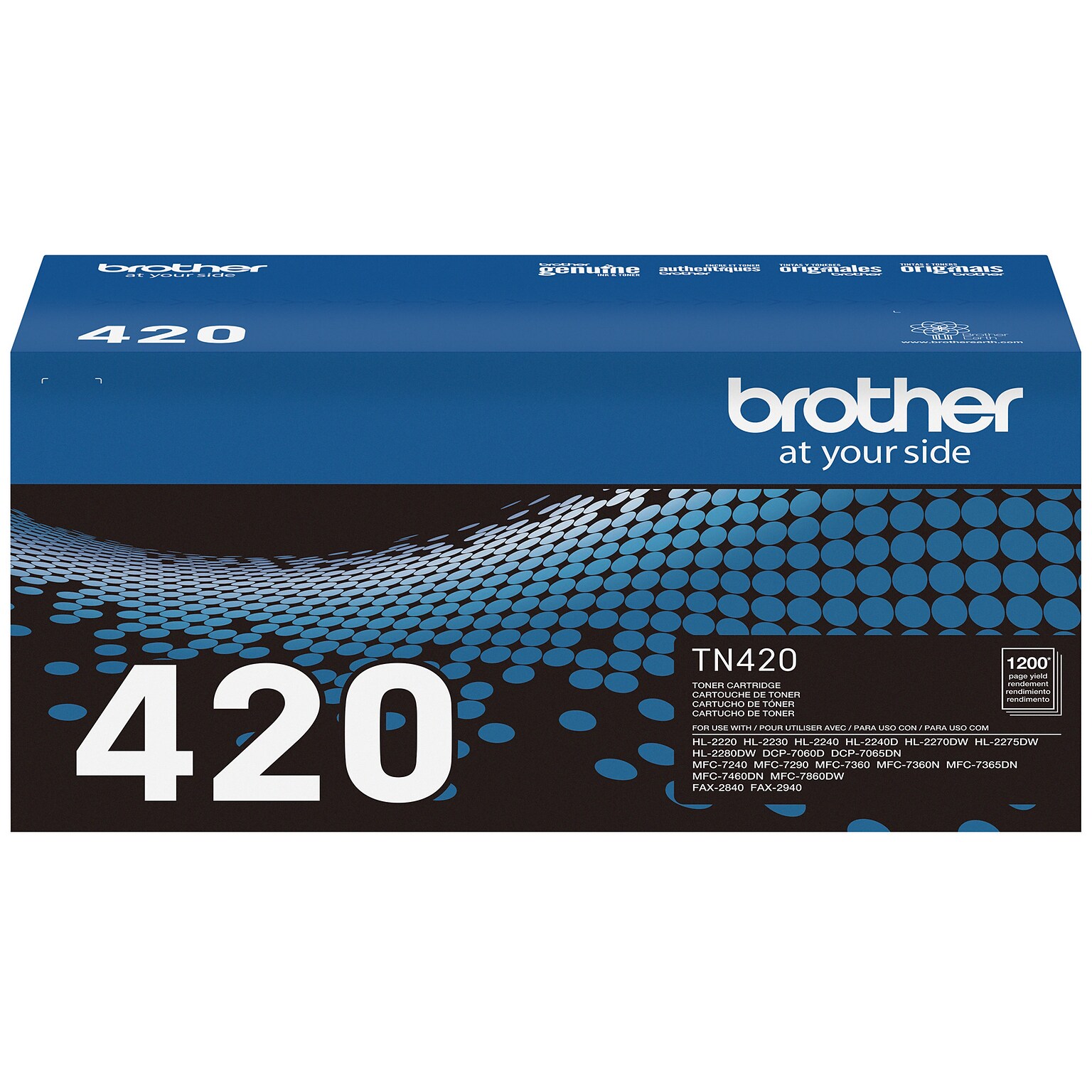 Brother TN-420 Black Standard Yield Toner Cartridge (TN420)