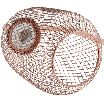 Elegant Designs LED Desk Lamp, 19", Rose Gold Metal (LD1060-RGD-LB)