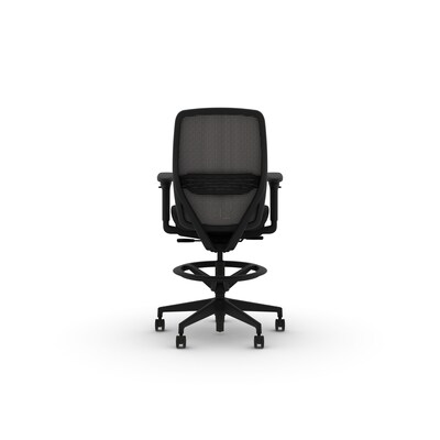 HON Nucleus Fabric/Mesh Task Stool, Black (HONNRS1VMC10FIB)