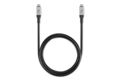 Kensington USB4 4.9 ft. USB-C to USB-C Charging Cable, Male to Male, Black (K32301WW)