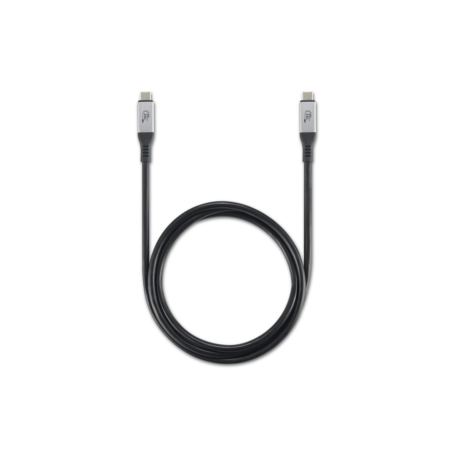Kensington USB4 4.9 ft. USB-C to USB-C Charging Cable, Male to Male, Black (K32301WW)