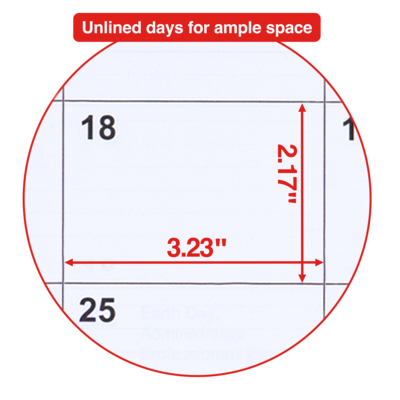 2026 Staples 15" x 12" Monthly Wall Calendar, White/Red/Gray (ST52080-26)