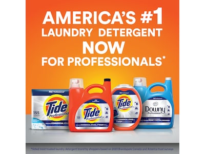 Tide Professional HE Liquid Laundry Detergent, 129 Loads, 170 Fl. Oz. (13946)