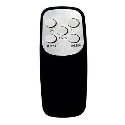 Vie Air 16" Oscillating Pedestal Fan, 3-Speed, Black (938122389M)