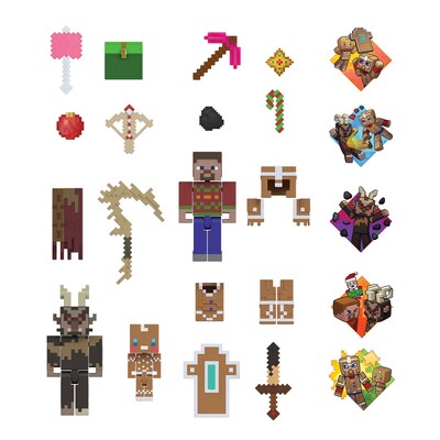 Mattel Minecraft Advent Calendar, Multicolored (JMP70)