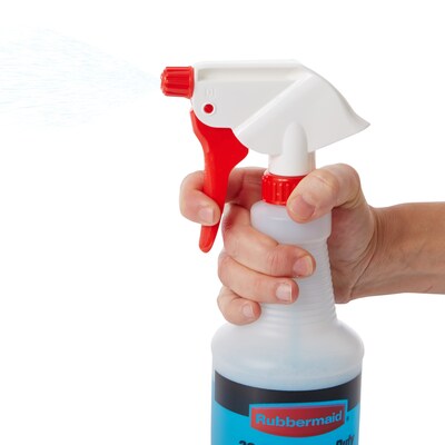 Rubbermaid Executive Series 32 oz. Spray Bottle with Trigger, White (FG9C03060000)