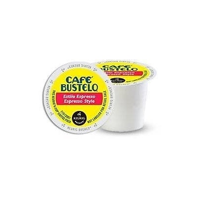 Cafe Bustelo Espresso Coffee, Keurig® K-Cup® Pods, Dark Roast, 96/Carton (10074471112668)