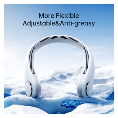 JisuLife Neck Fan, Blue (FNL03ROBU-KIT-2)