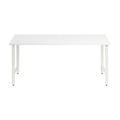 Bush Business Furniture Hustle 72W Computer Desk with Metal Legs, White (HUD272WH)