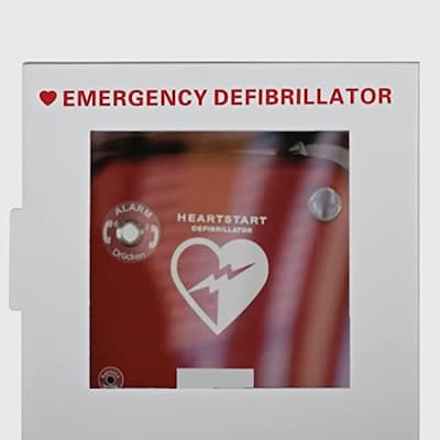 Viva Comfort AED Steel Wall Cabinet, White (99901-MK)