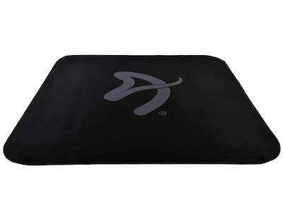 Arozzi Zona Quattro Carpet & Hard Floor Chair Mat, 45.7 x 45.7, Black/Gray (AZ-ZONA-QTRO-BKGY)