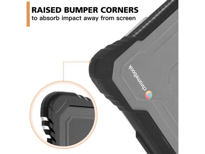 TechProtectus ShockProof 11.6" Laptop Case for Lenovo 100e/100w Gen 3 Chromebook, Shock-Absorbing, Black (TP-LN-100E3)