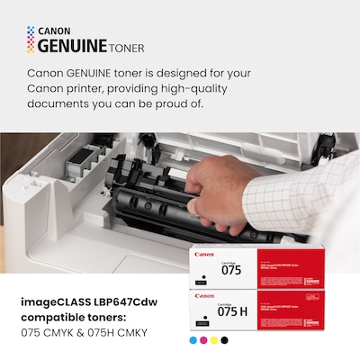 Canon imageCLASS LBP647Cdw Wireless Color Print-Only Laser Printer, Best for Home Office (6929C002)