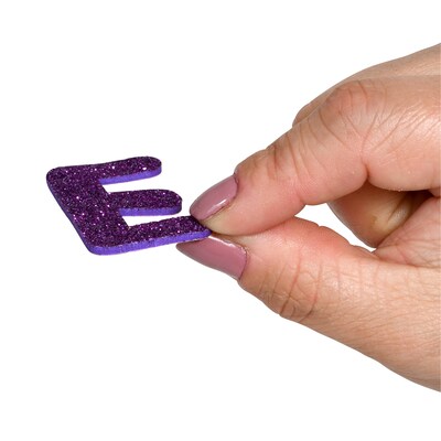 Ready2Learn Glitter Foam Sticker Alphabet, Multicolored, 156/Pack (CE-10098)