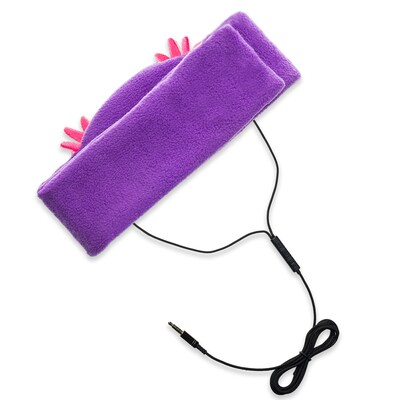 Contixo H1 Adjustable Fleece Headband Headphones, Owl (CNXH1OWL)