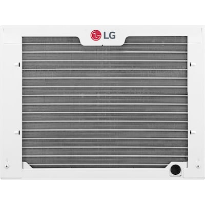 LG 115-Volt 7,600 BTU Window Air Conditioner with Remote, White (LW8023HR)