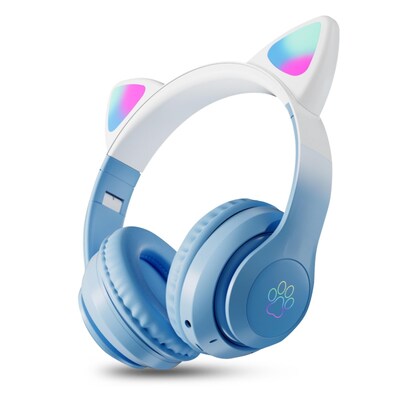 MyBat Pro Katchy Kitty Wireless Headset, Blue (BTB010001)