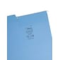 Smead FasTab Hanging File Folders, 1/3-Cut Tab, Letter Size, Blue, 20/Box (64099)