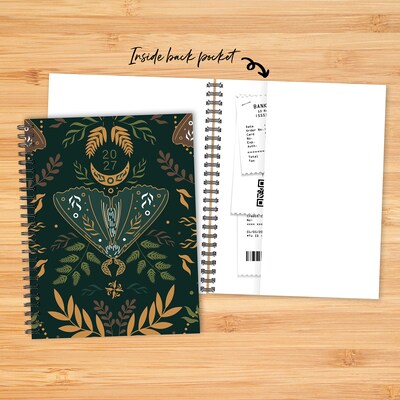 2027 Willow Creek Lunar Flight 6.5" x 8.5" Calendar Year Weekly & Monthly Standard Planner, Assorted Colors (66829)