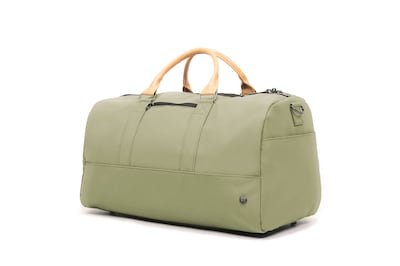 PKG Bishop series 21" Polyester Carry-On Weekender Duffel, Dark Gray (PKG BISH-R-GR01LT)