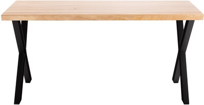 NPS CLT Series Butcher Block Top Collaborator Table, 30 x 72 (CLT3072D2BB)
