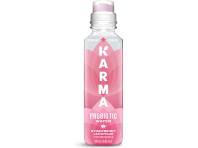 Karma Probiotic Water Variety Pack, 18 fl. oz., 12 Bottles/Carton (310391)