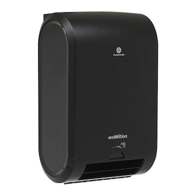 enMotion® Flex Automated Touchless Roll Paper Towel Dispenser by GP PRO, Black, 13.310” W x 8.160” D x 20.830” H (59762)