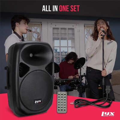 LyxPro 12 Inch Portable PA Speaker (LYXSPA12)