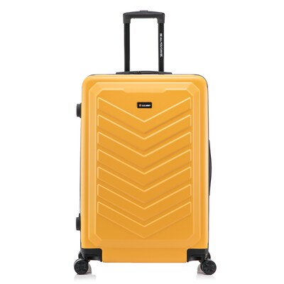 US Army FOX 28" Hardside Suitcase, 4-Wheeled Spinner, TSA Checkpoint Friendly, Mustard (USLFOX00L-MUS)