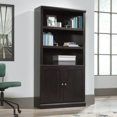 Sauder Select 70H 5-Shelf Bookcase, Estate Black (426412)