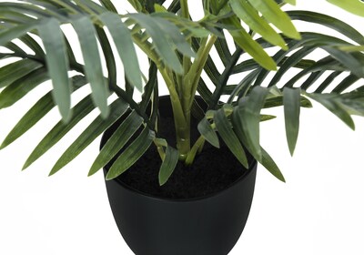 Monarch Specialties Inc. 20" Artificial Palm Plant in Pot (I 9501)