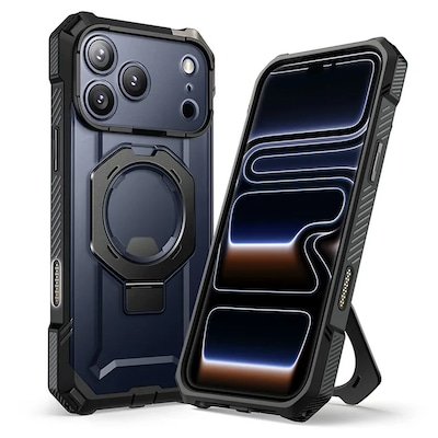 SUPCASE Unicorn Beetle Grip MagSafe Case for iPhone 17 Pro, Shock Absorbing, Black (SUP-iPhone2025Pro-UBGrip-Black)
