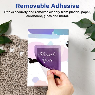 Avery Laser/Inkjet Waterproof Rectangle Multipurpose Labels, 4 x 6, White, 200 Labels/Box (94278)