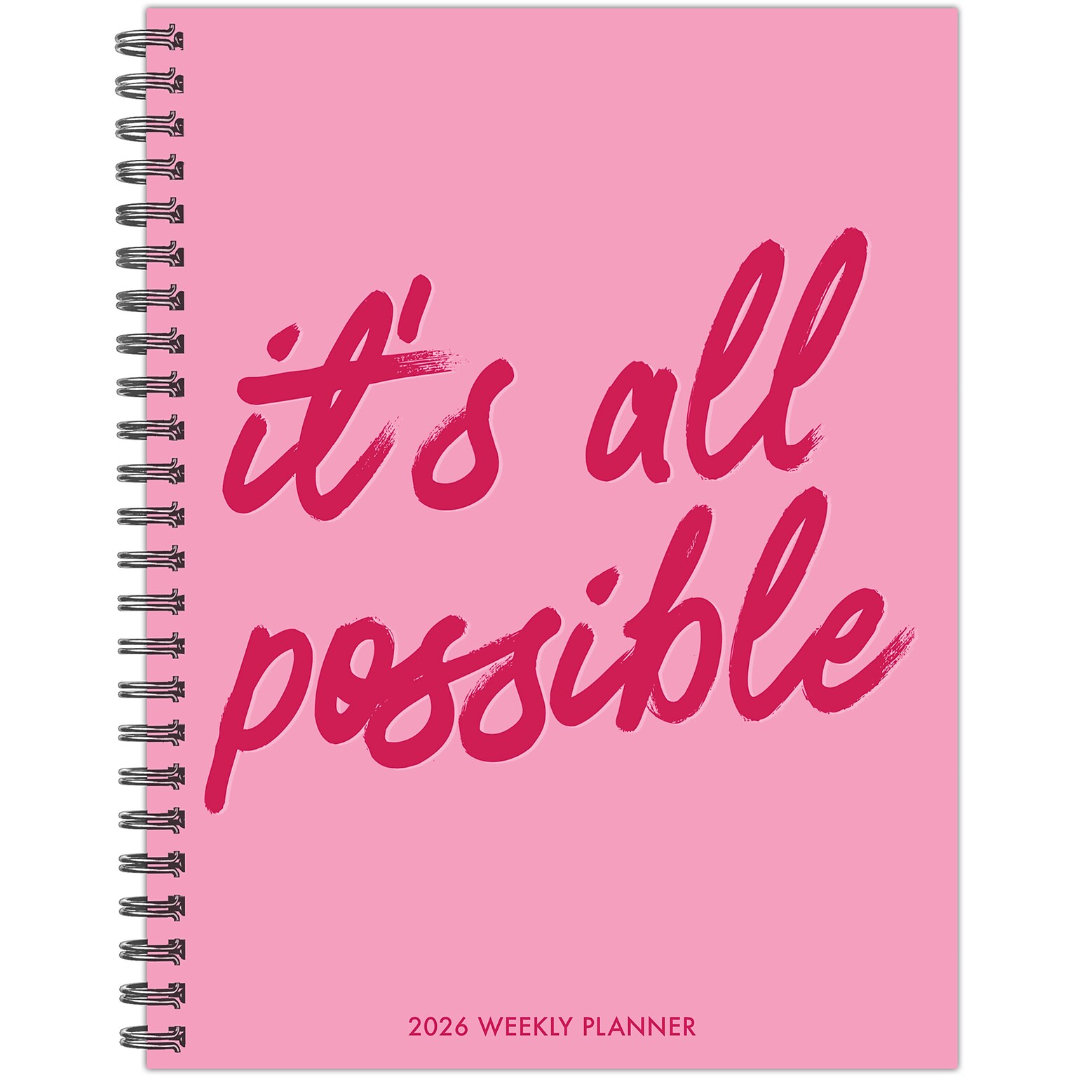 2026 Willow Creek Its All Possible 6.5 x 8.5  Weekly & Monthly Planner, Paperboard Cover (57537)