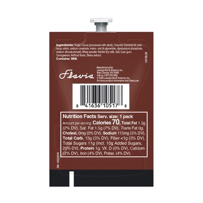 Lavazza Cocoa Bliss Hot Cocoa, Flavia Freshpacks, 36/Carton (48720)