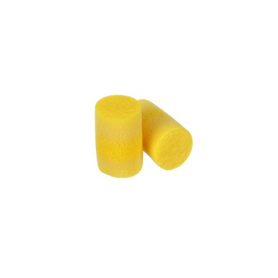 3M E-A-R Classic Uncorded Earplugs, 29 dB, Yellow, 200/Box (310-1001)