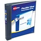 Avery 1" 3-Ring Flexible Poly Binders, Gray (17676)
