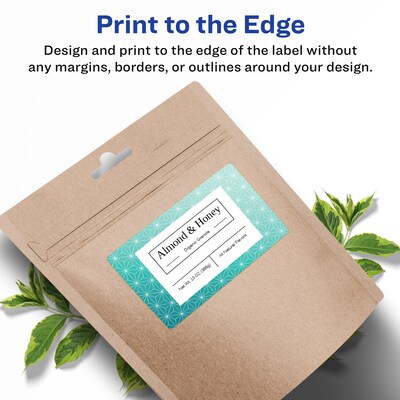 Avery Laser/Inkjet Rectangle Multipurpose Labels, 3" x 6", White, 750 Labels/Box (94249)